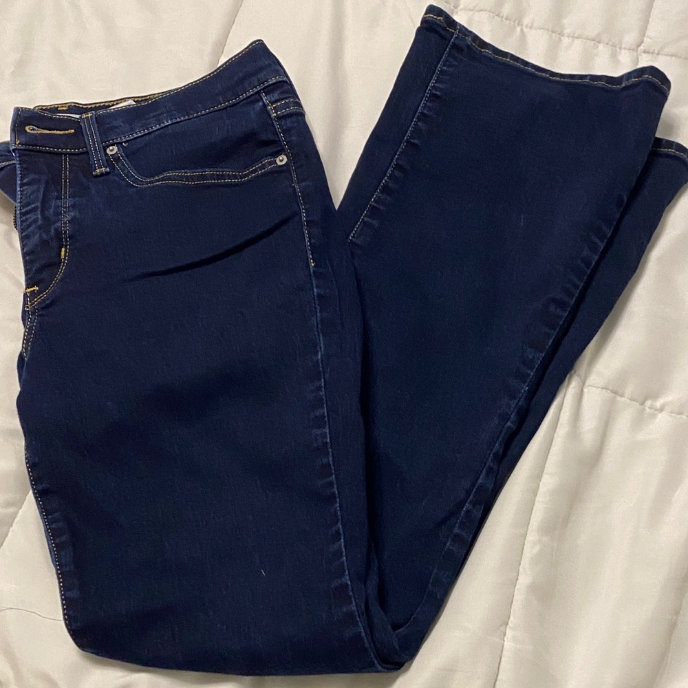 Levi's Dark Blue Women's shaping Bootcut Jeans 315s